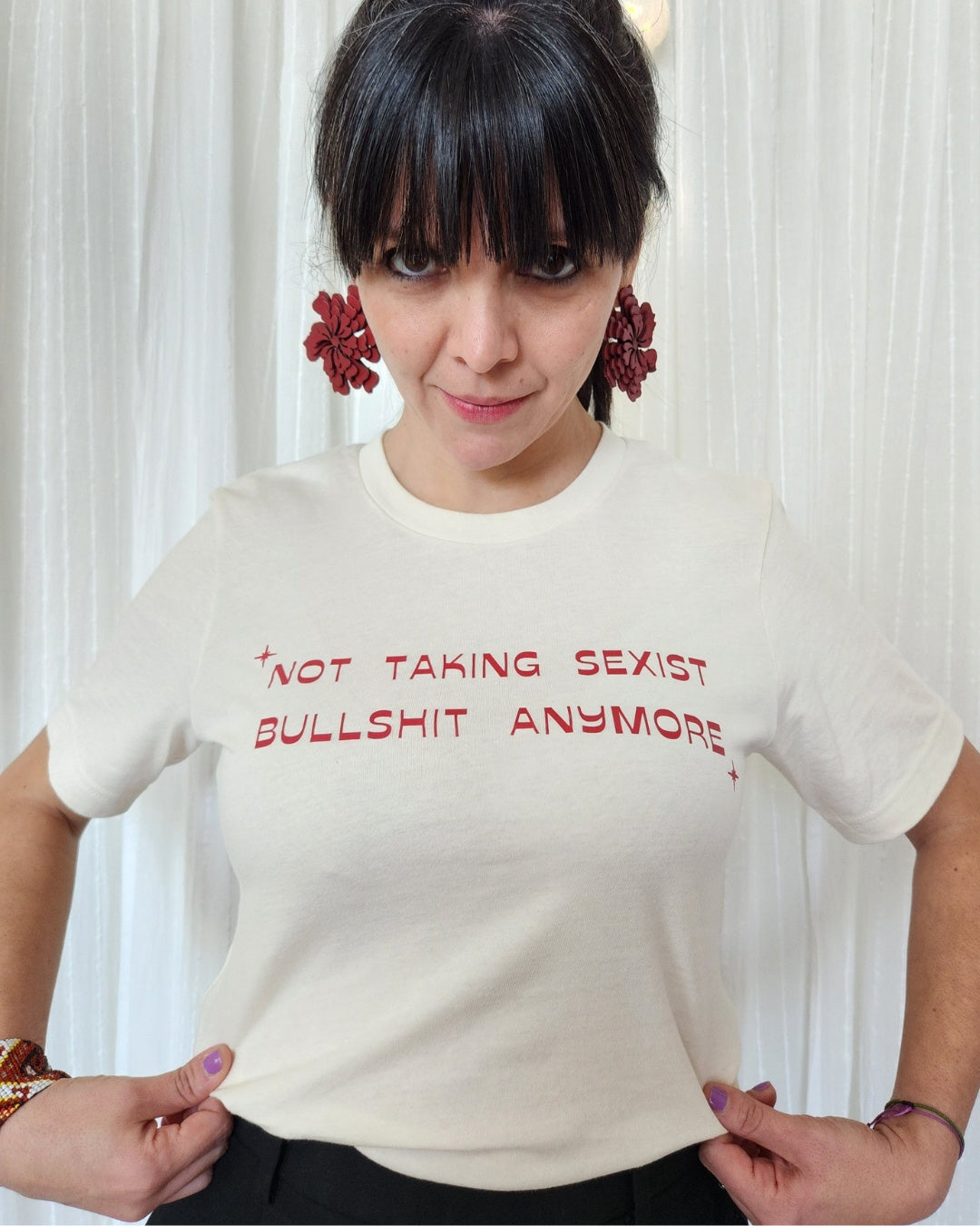 NO SEXIST BULLSHIT T-SHIRT